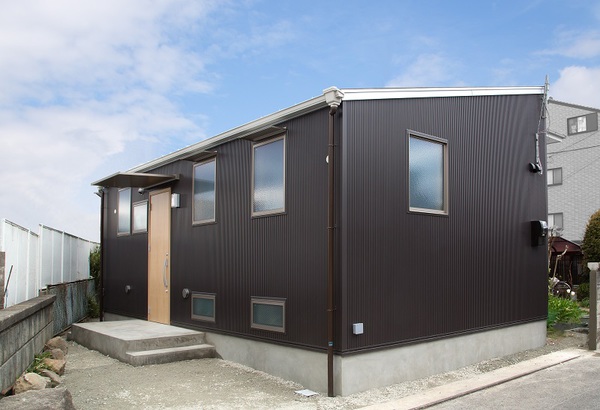 コンパクトな平屋建て住宅