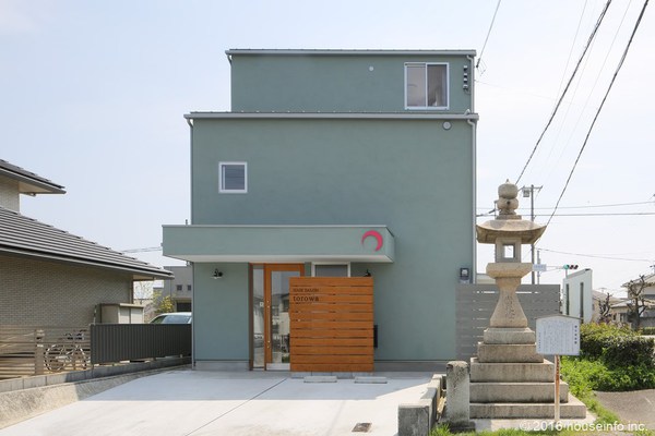 姫路市飾磨区山崎のヘアサロン併用住宅
