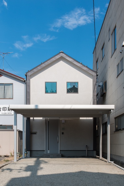 中庭のある荒町長屋